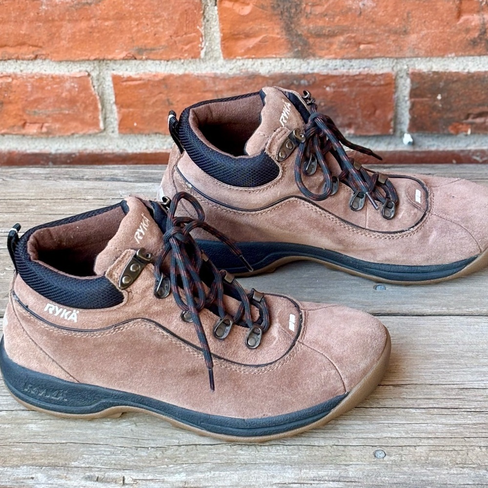 Ryka Women's Terrain Brown Suede Hiking Trail Training Boots  Sz 8.5M - Picture 5 of 7